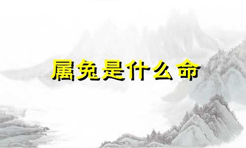 属兔是什么命 1999年属兔是什么命 2011年属兔是什么命