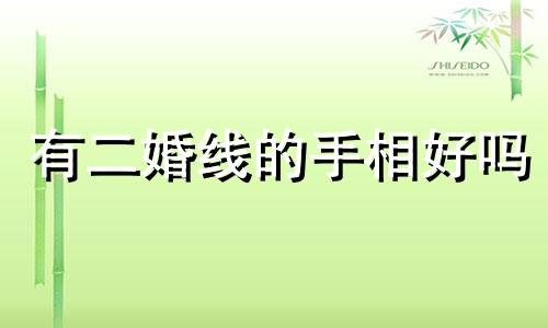 有二婚线的手相好吗 二婚线女人的手相图解 二婚线的人一定会二婚吗