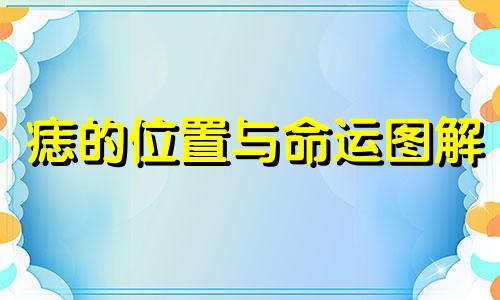 痣的位置与命运图解 痣的位置与命运图解女人左右脸